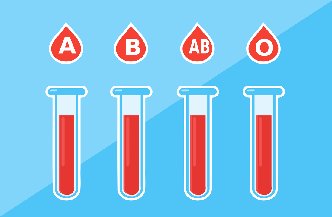 4 گروه خونی وجود دارد - A، B، AB، O