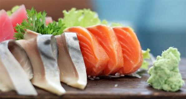 در رژیم غذایی ژاپنی، می توانید ماهی بخورید، اما بدون نمک